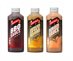 Assorted Crucials Sauce - 500ml x 3